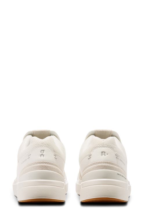 Shop On The Roger Clubhouse Tennis Sneaker In White/sand