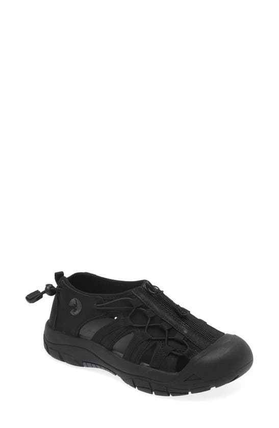 Billy Footwear River Sandal In Black To The Floor