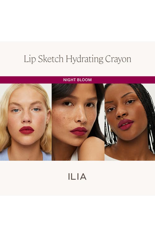 Shop Ilia Lip Sketch Hydrating Crayon In Night Bloom