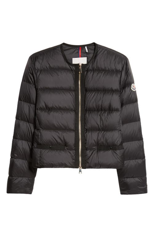 Moncler 'laurine' Black Polyamide Down Jacket In Black