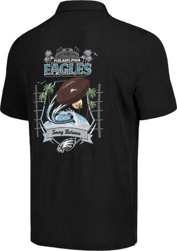 Men's Tommy Bahama Gray Philadelphia Eagles Thirst & Gull T-Shirt