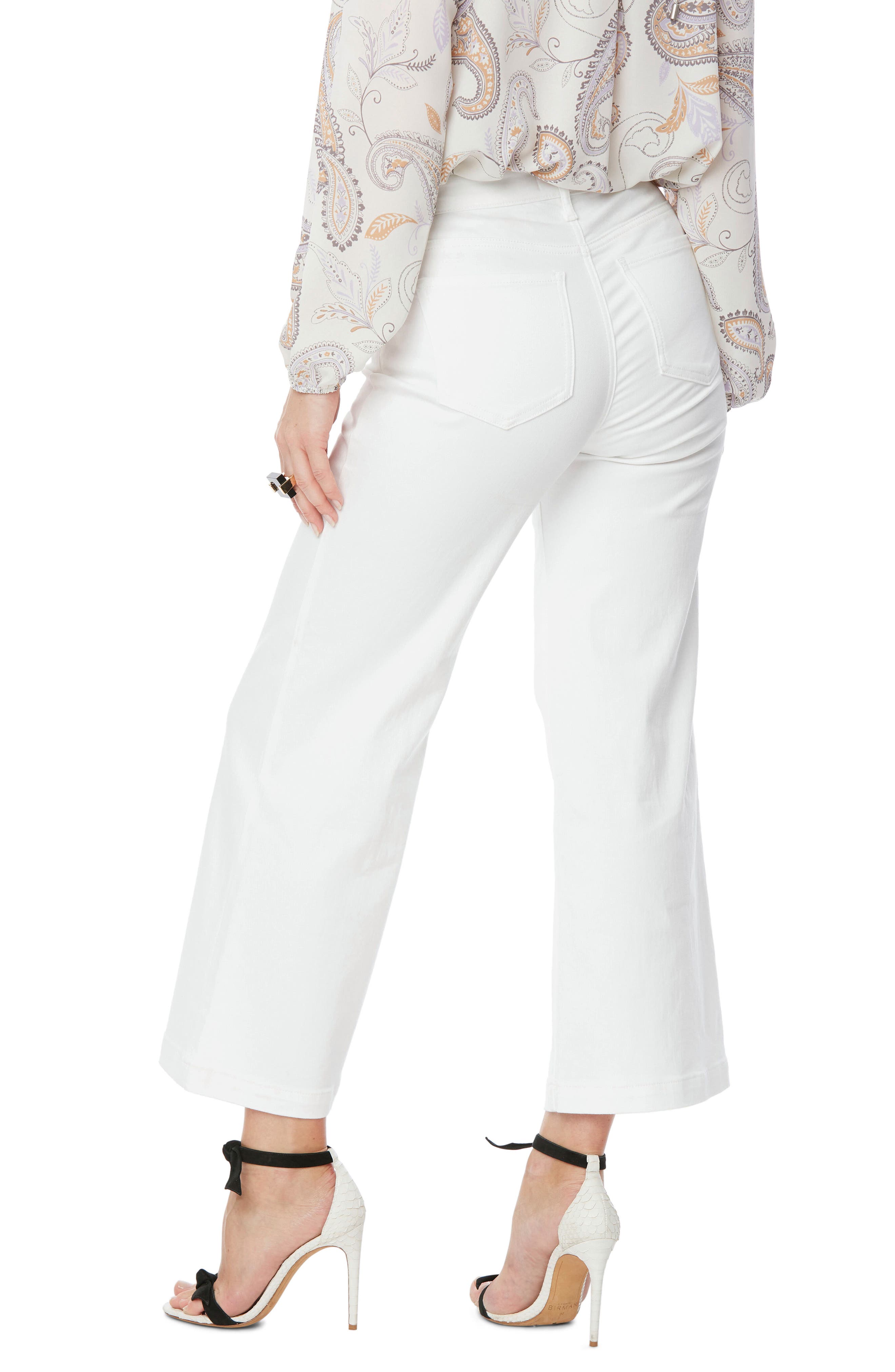 NYDJ Teresa Ankle Wide Leg Jeans 
