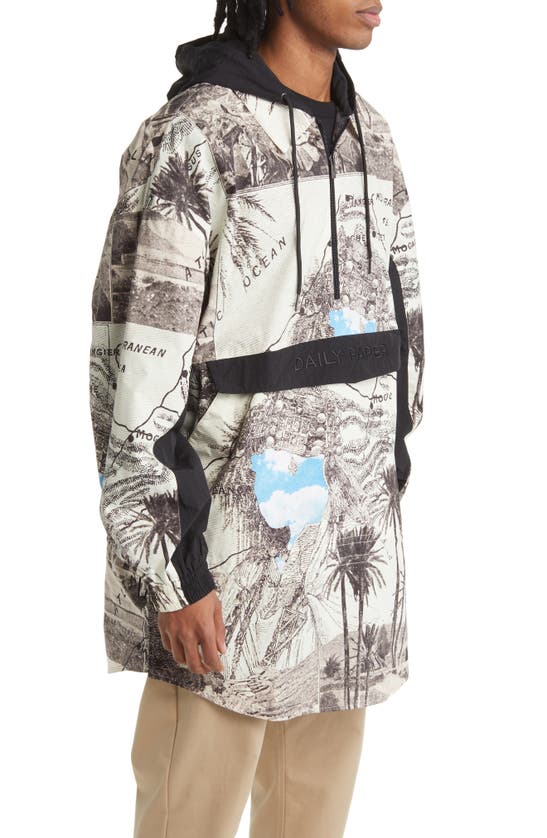 Shop Daily Paper Pilembo Anorak In Mountain Guide Aop