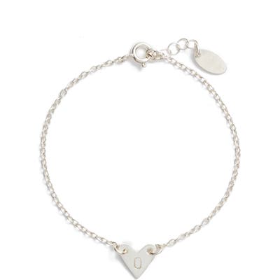 Nashelle Initial Heart Bracelet