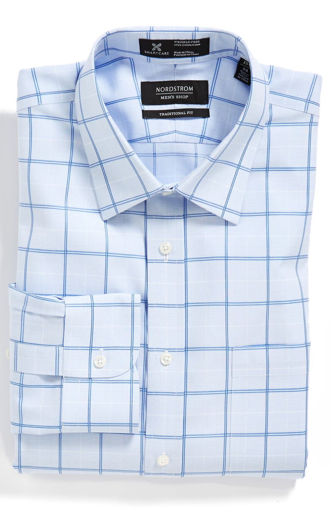 Nordstrom Smartcare™ Traditional Fit Check Dress Shirt Nordstrom