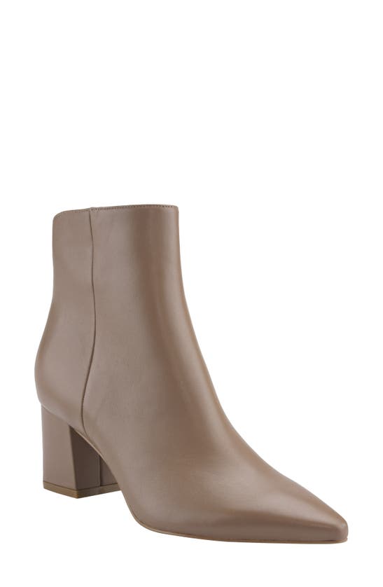 Marc Fisher Ltd Jina Pointed Toe Bootie In Light Natural