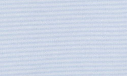 Kissy Kissy Stripe Embroidered Cotton Romper In Light Blue
