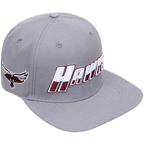 Pro Standard Men's Maroon Maryland Eastern Shore Hawks Evergreen Mascot Snapback  Hat