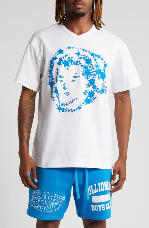 Shop Billionaire Boys Club Heart & Mind Club Graphic T-shirt In Bleach White