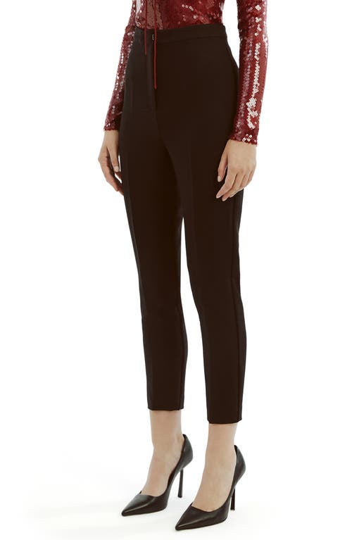 Bardot Slim Fit Ankle Pants In Black