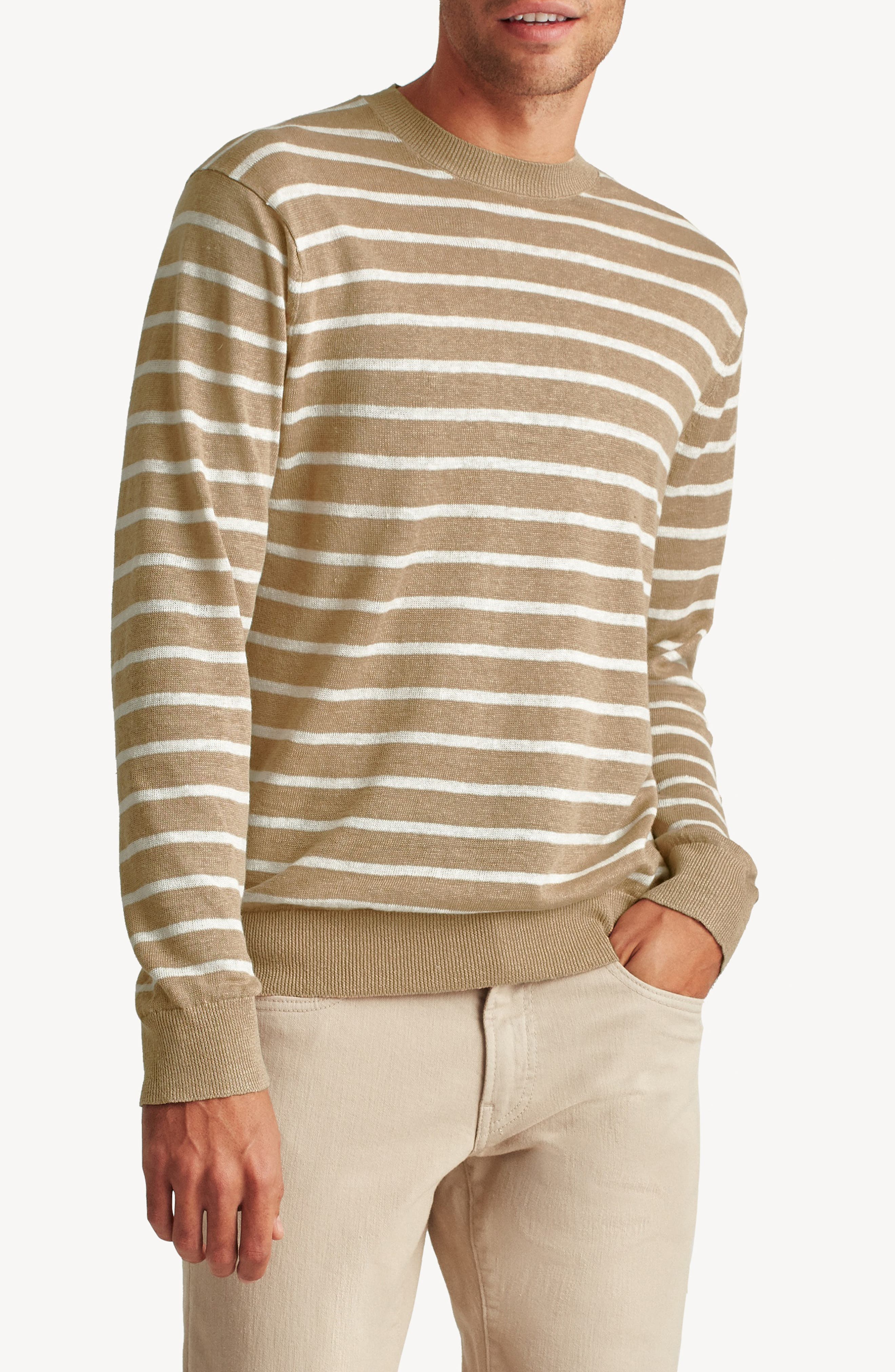 striped pullover men