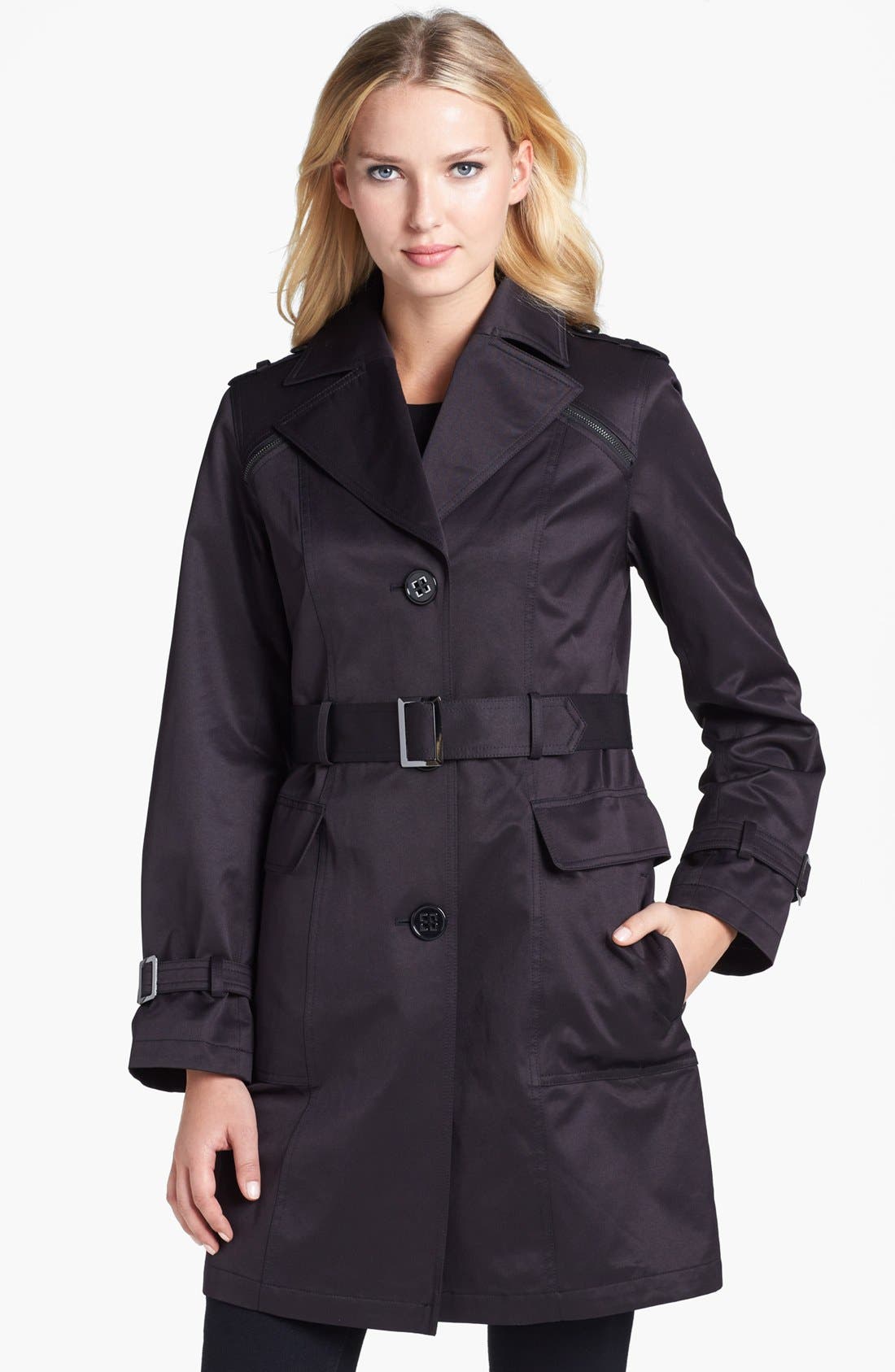 Gallery Belted Trench Coat (Regular & Petite) (Nordstrom Online