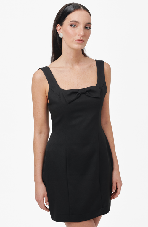 Shop Nanas Nana's Bridget Mini Dress In Black