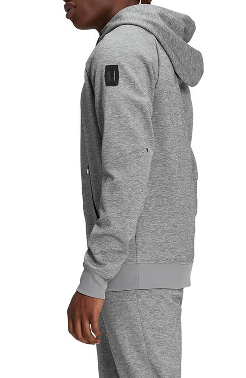 On Full Zip Hoodie In Grey