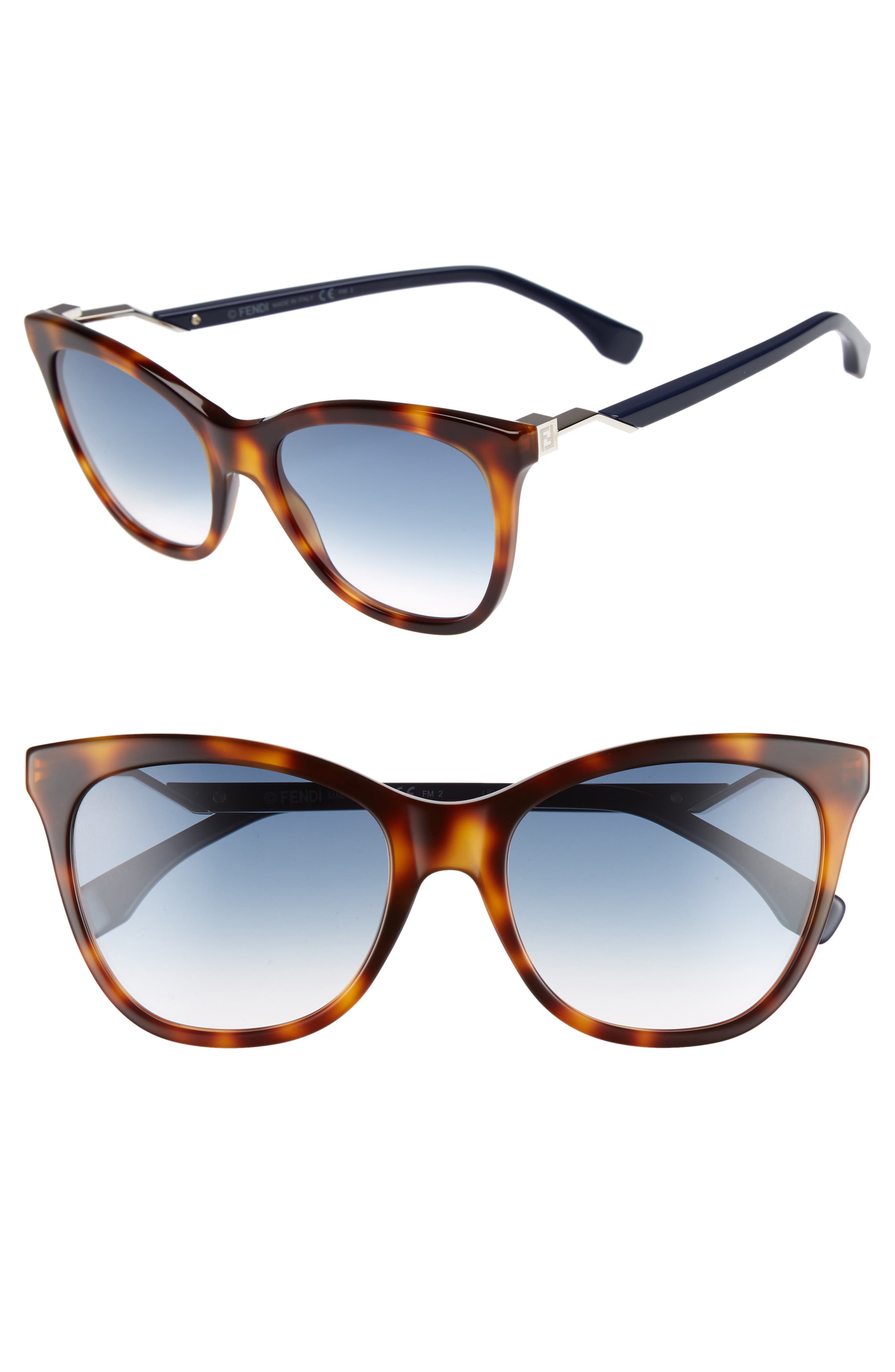 fendi 55mm retro sunglasses