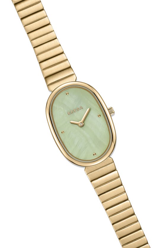 Shop Breda Jane Bracelet Watch, 23mm In 18k Goldlated