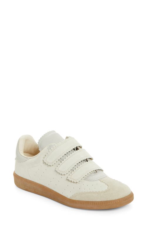 Shop Isabel Marant Beth Low Top Sneaker In Ecru