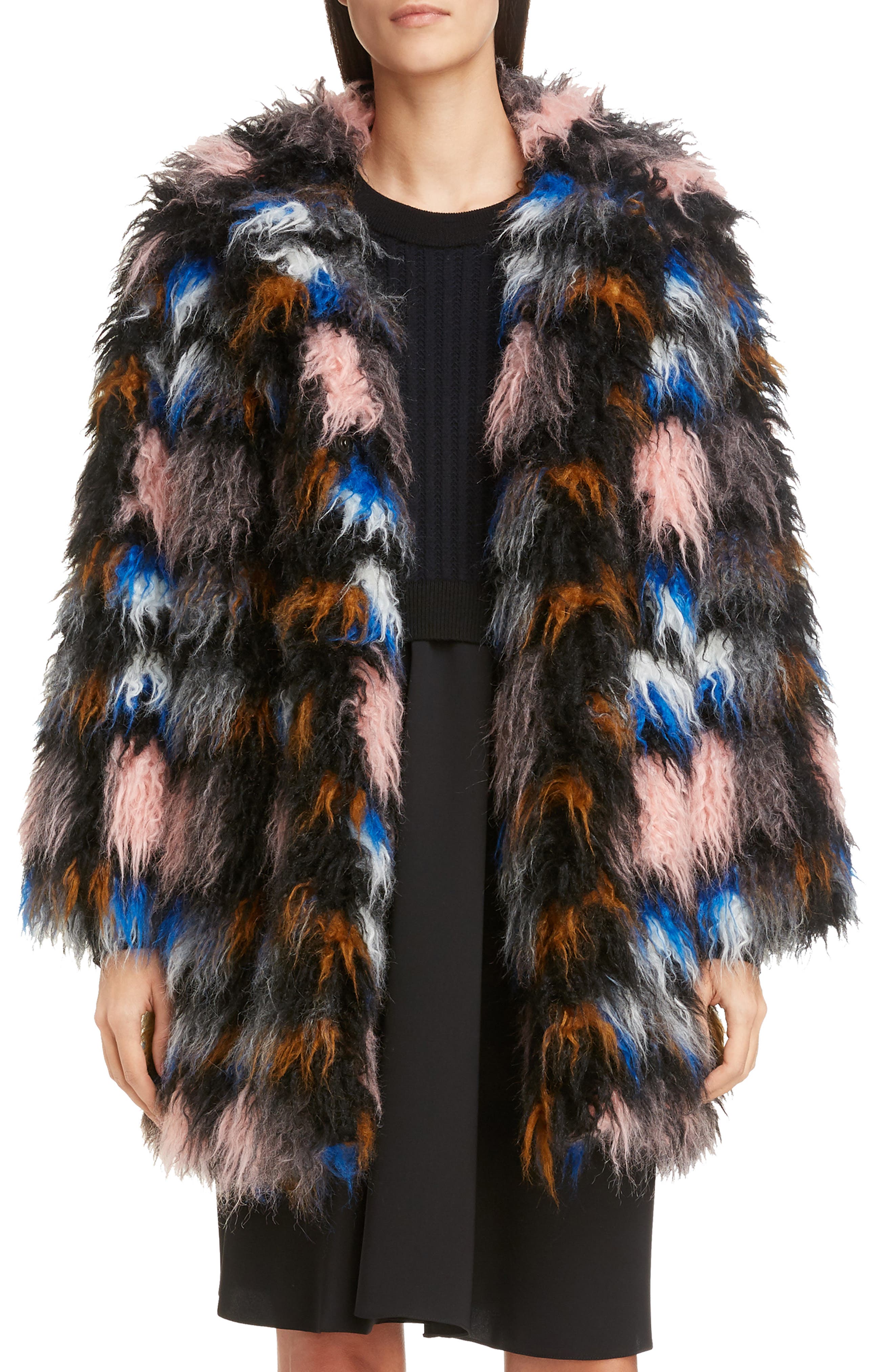 KENZO Faux Fur Coat | Nordstrom