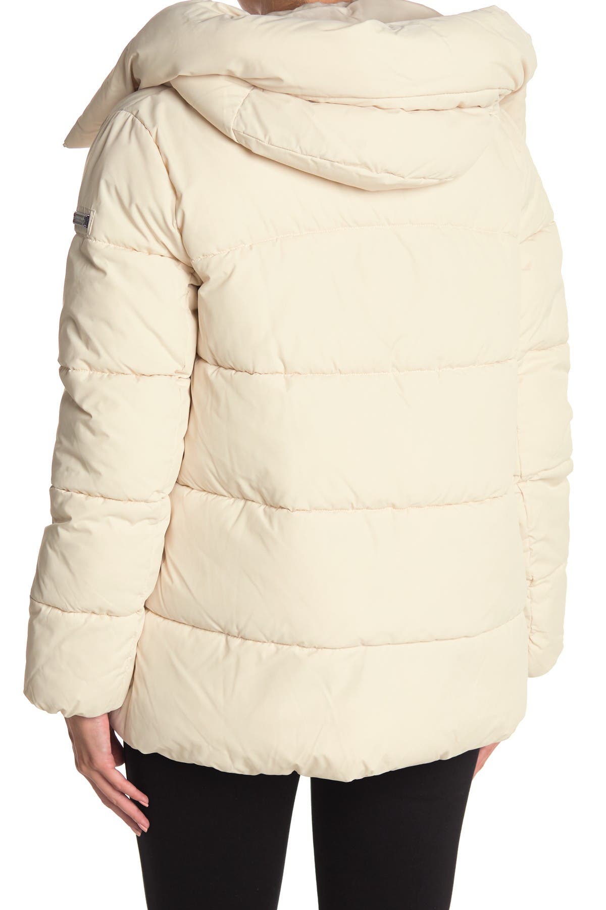 BCBGMAXAZRIA Pillow Collar Hooded Puffer Jacket Nordstrom Rack