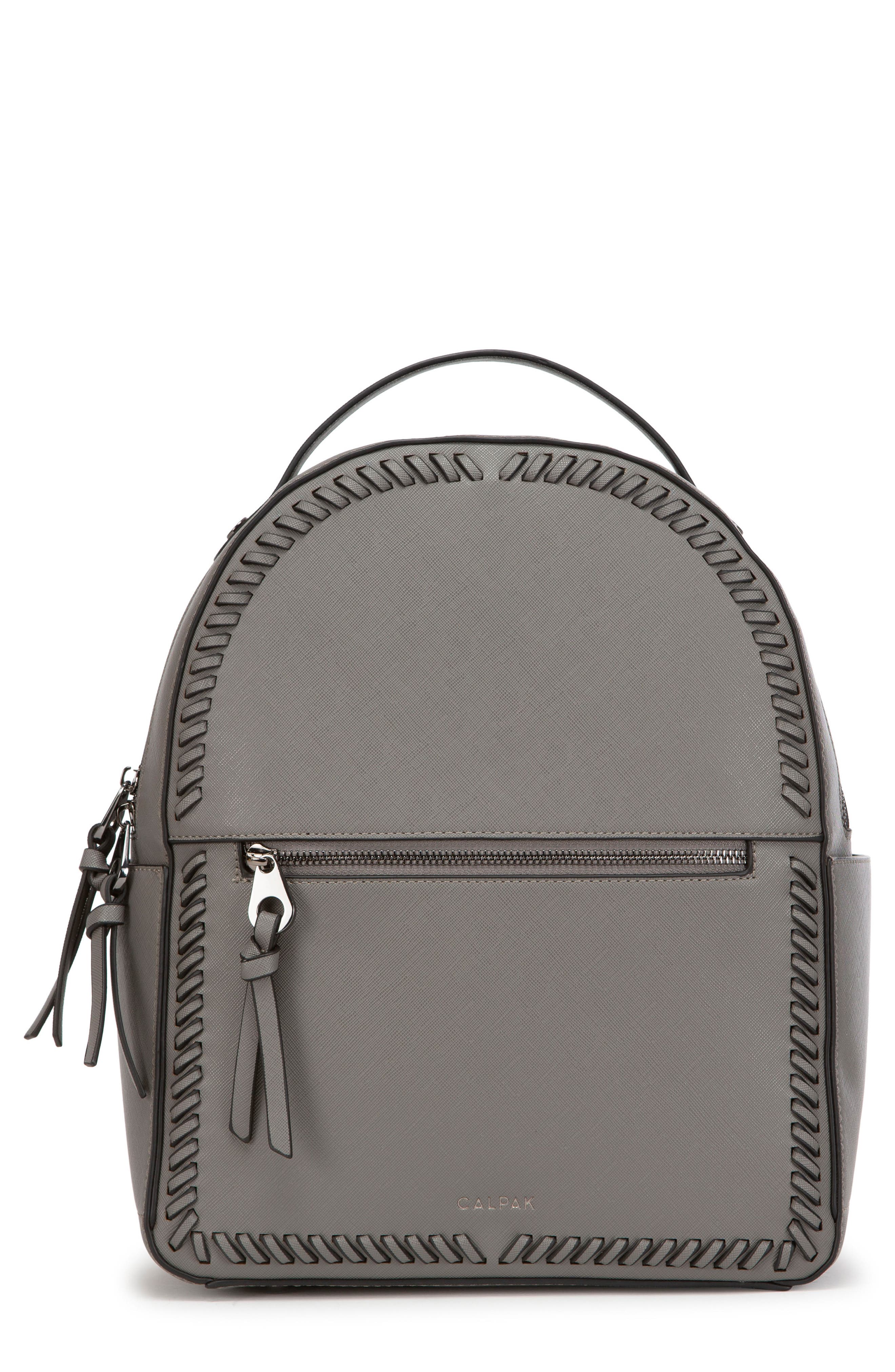 CALPAK Kaya Faux Leather Round Backpack Nordstrom