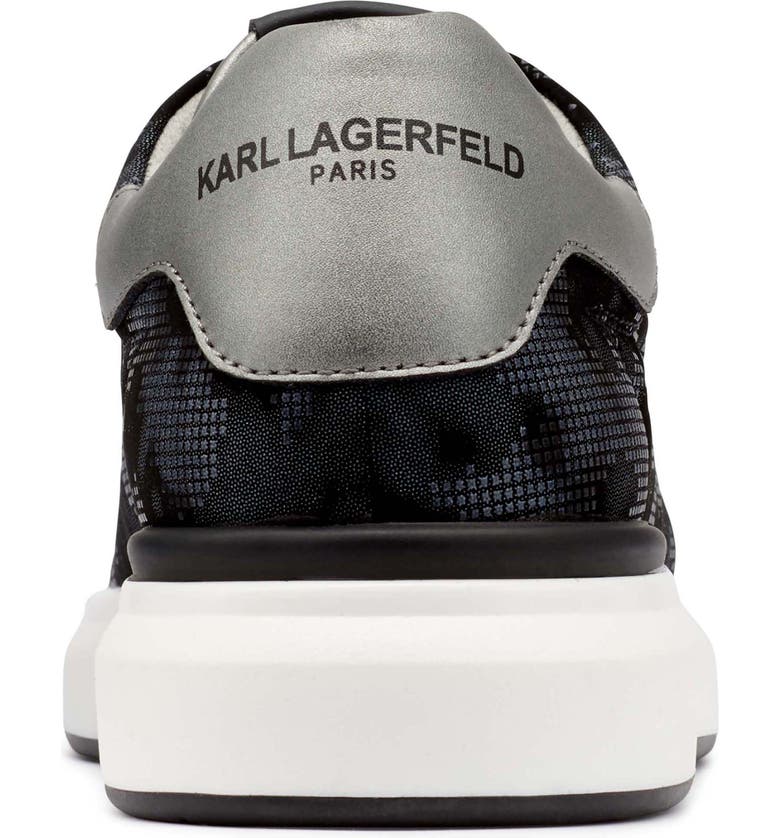 Karl Lagerfeld Paris Metallic Camo Laceless Slip-On Sneaker (Men ...
