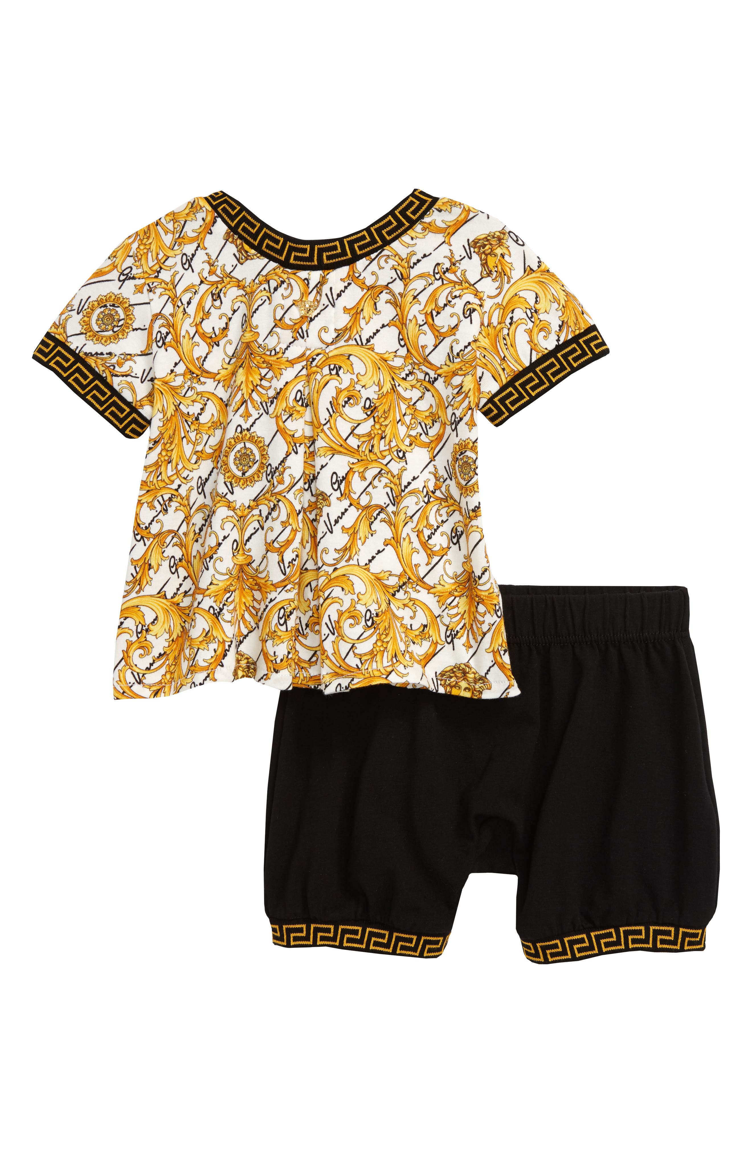 versace shorts set