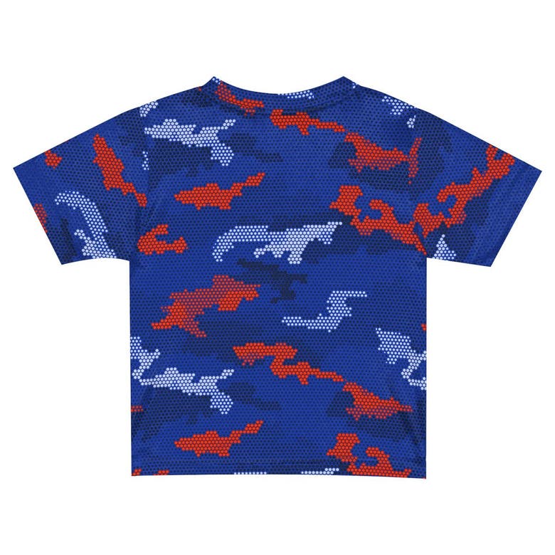 Shop Outerstuff Toddler Fanatics Branded Royal New York Mets Field Ball T-shirt & Shorts Set