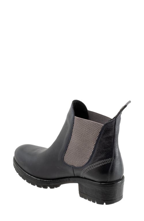 Bueno Florida Chelsea Boot In Navy/ Grey