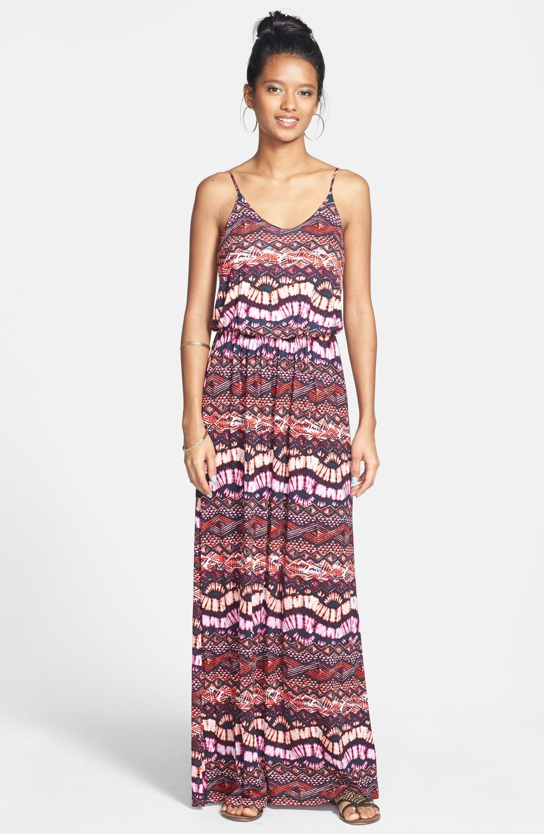 ALL IN FAVOR,
                            Knit Maxi Dress,
                            Main thumbnail 263, color,
                            800