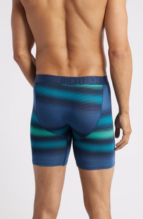 Shop Bn3th Classic Icon Boxer Briefs In Rhythm Stripe-navy