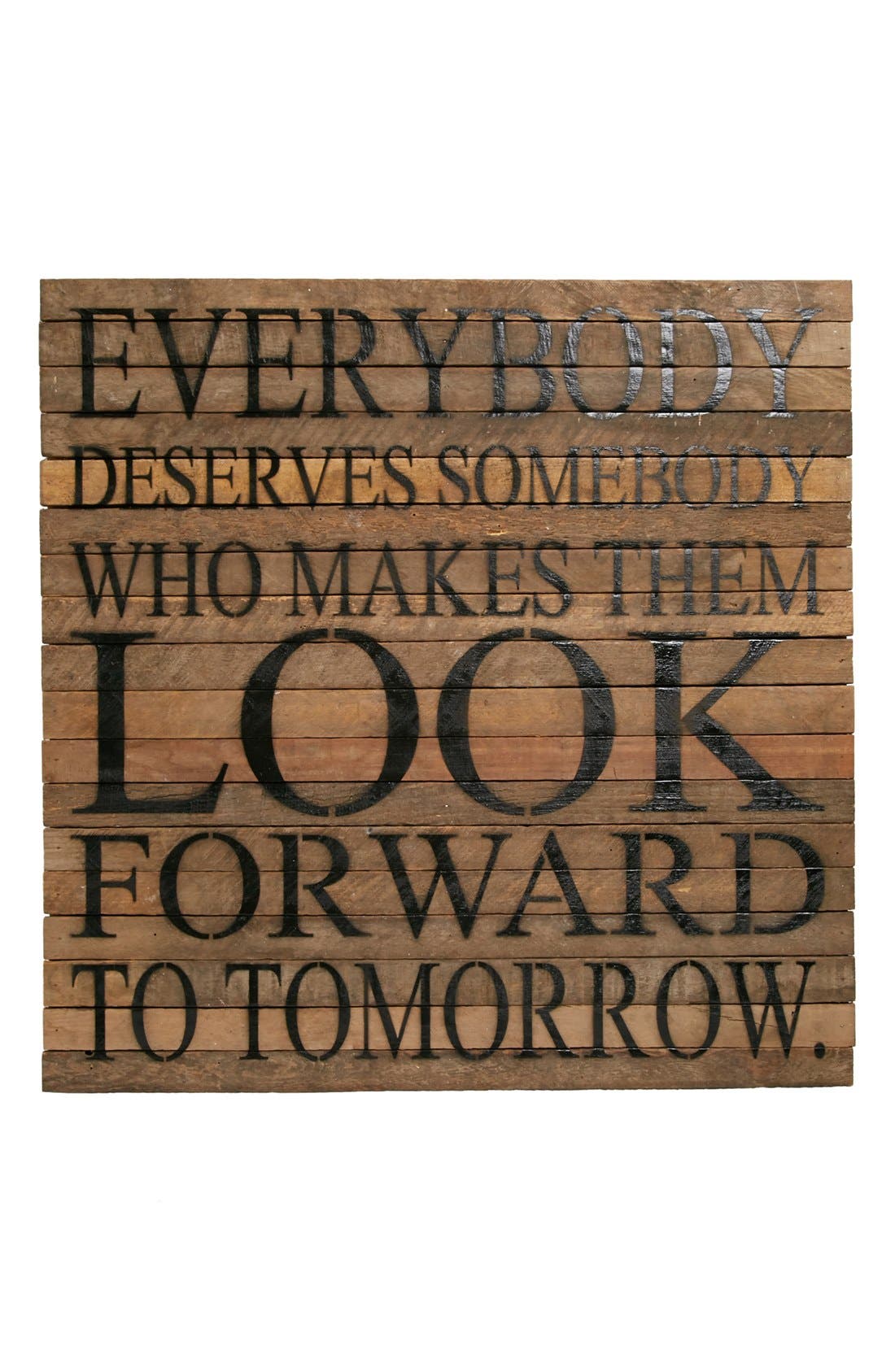 Second Nature by Hand 'Look Forward' Wall Art Nordstrom