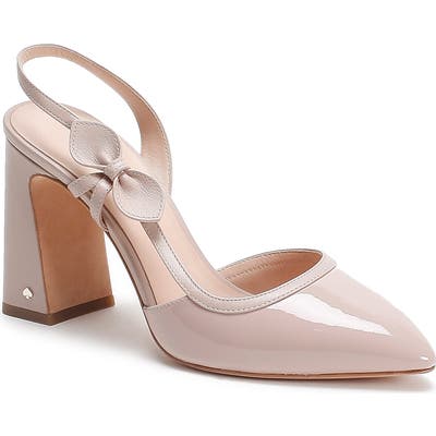Kate Spade New York Adelaide Pointed Toe Pump, Beige