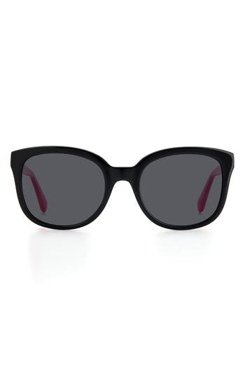Kate Spade New York Gweniths 53mm Gradient Square Sunglasses In Black