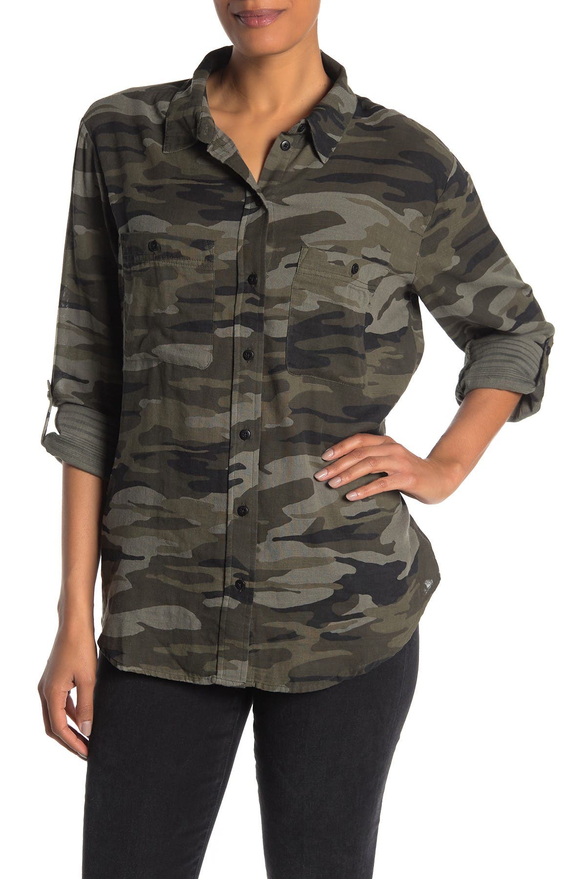 sanctuary camo sweatshirt