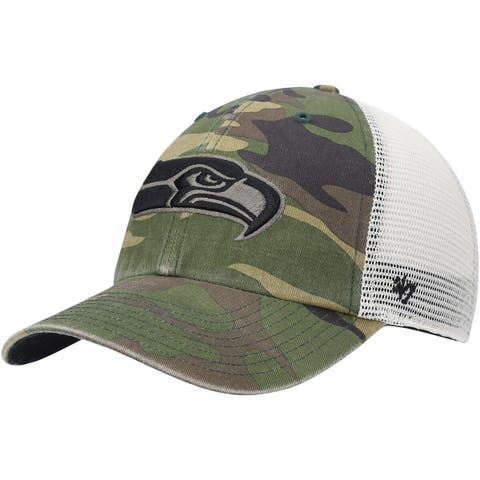 Men's '47 Camo Denver Broncos Branson Clean Up Trucker Hat in 2023