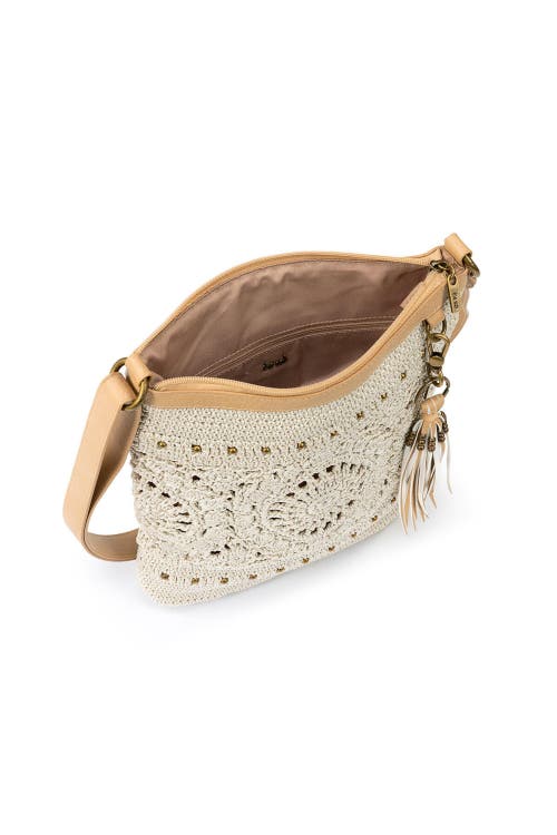 The Sak Lucia Crossbody In Natural Medallion