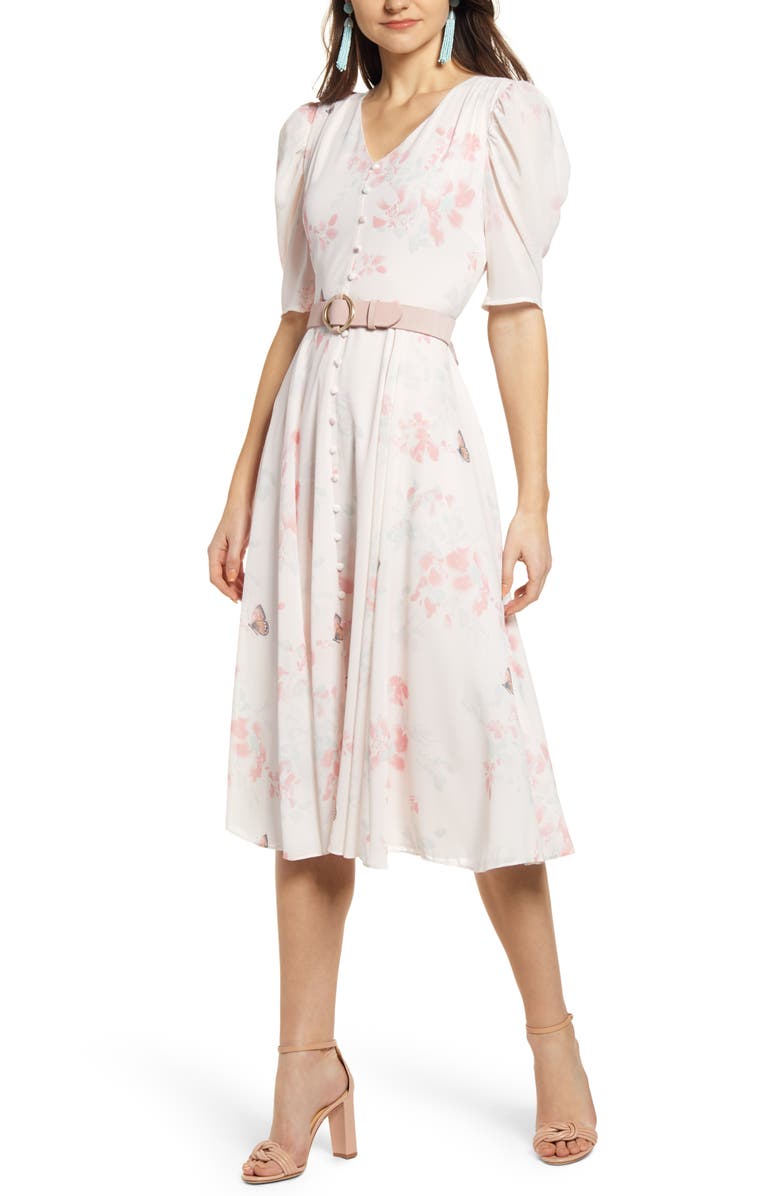 Rachel Parcell Romantic Dress, Main, color, 