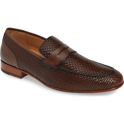 Mezlan Faro Penny Loafer, Brown