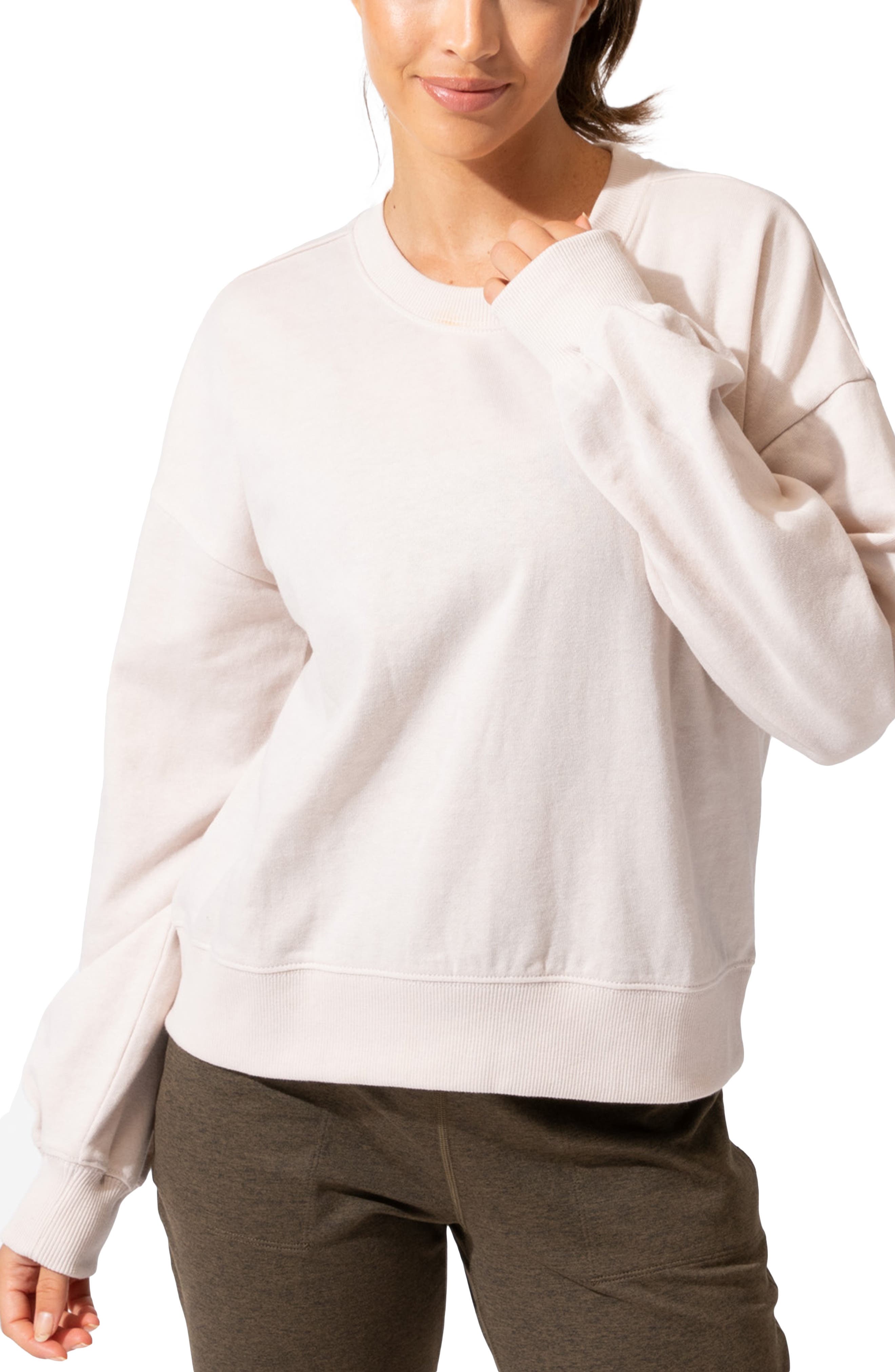 womens long oversized sweatshirt