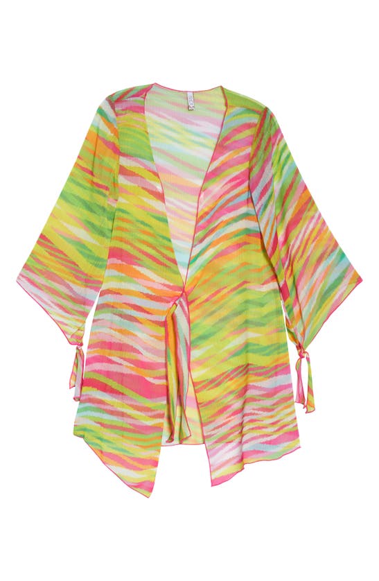 Shop Becca Awaken Sheer Cover-up Tunic In Multi