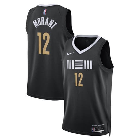 Unisex Nike Ja Morant Black Memphis Grizzlies 2023/24 Swingman Jersey - City Edition