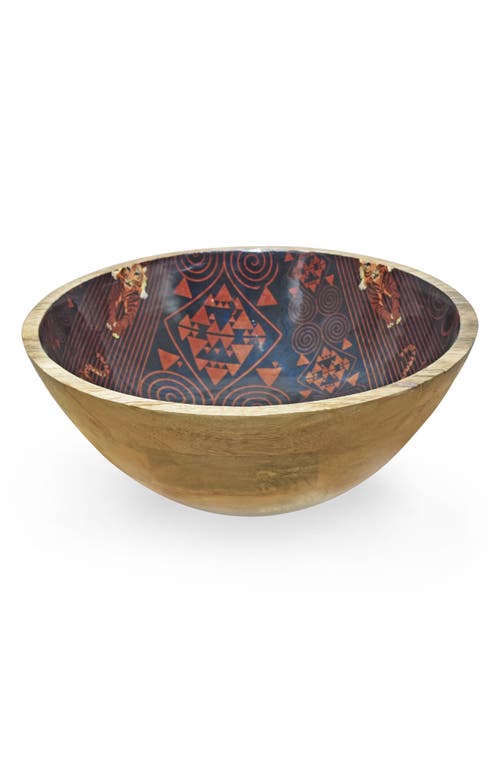 Tiramisu Moon Horse 3-piece Salad Set In Brown