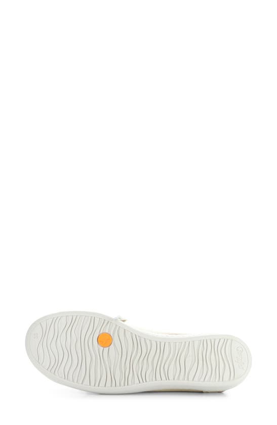 Softinos By Fly London Isla Sneaker In Champagne Lamina