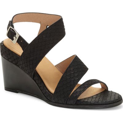 Cc Corso Como Nashila Wedge Sandal- Black