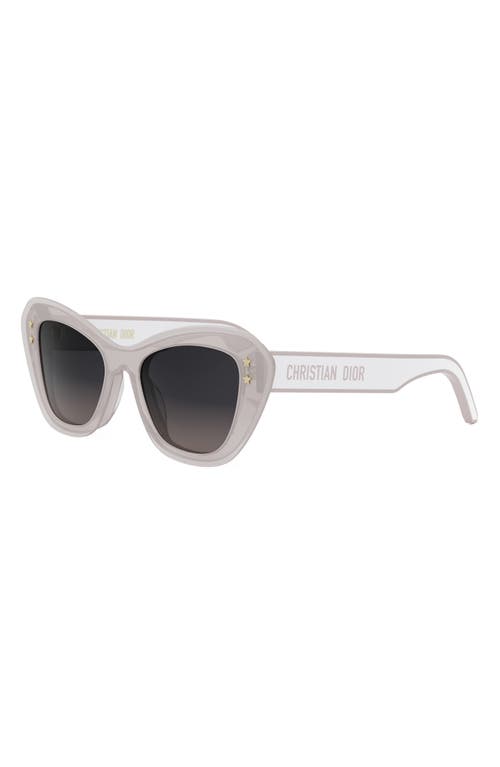 Dior Pacific B3u 40gl Pink Sunglasses In Shiny Pink/violet
