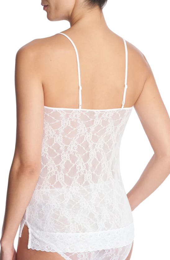 Shop Natori Bliss Allure Lace Camisole In White