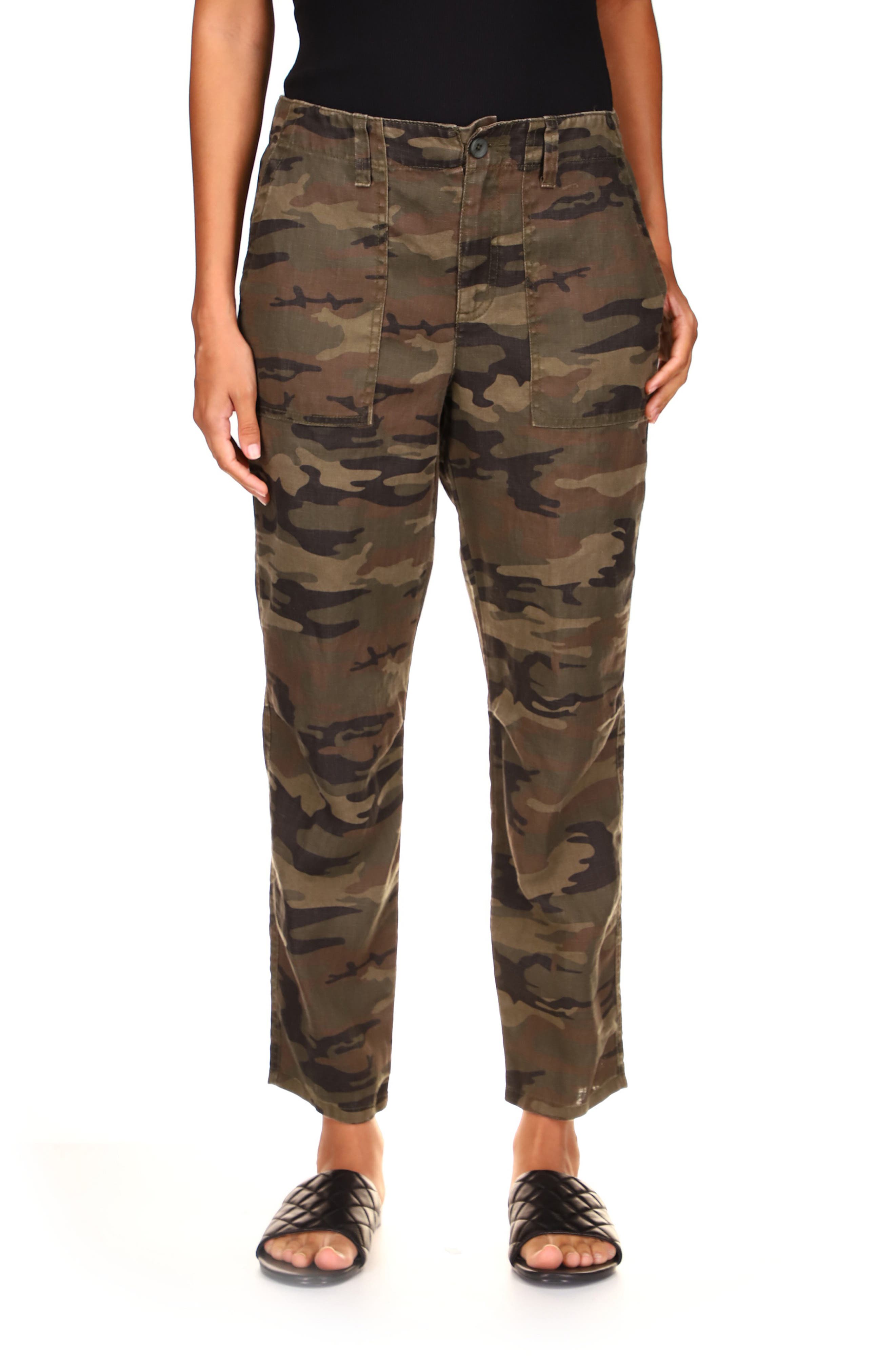 womens camo capris