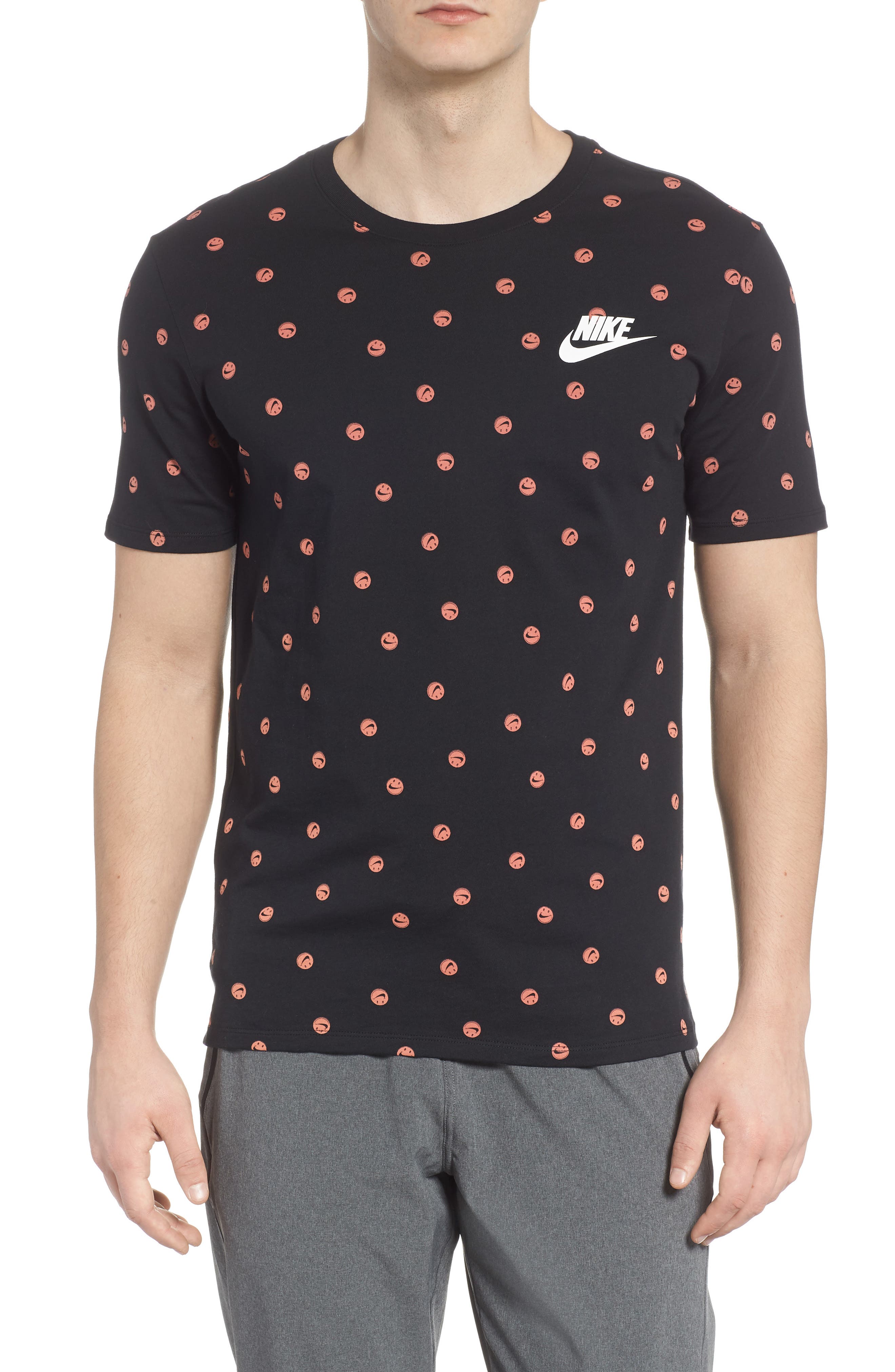 Nike Sportswear Smiley Print T-Shirt 
