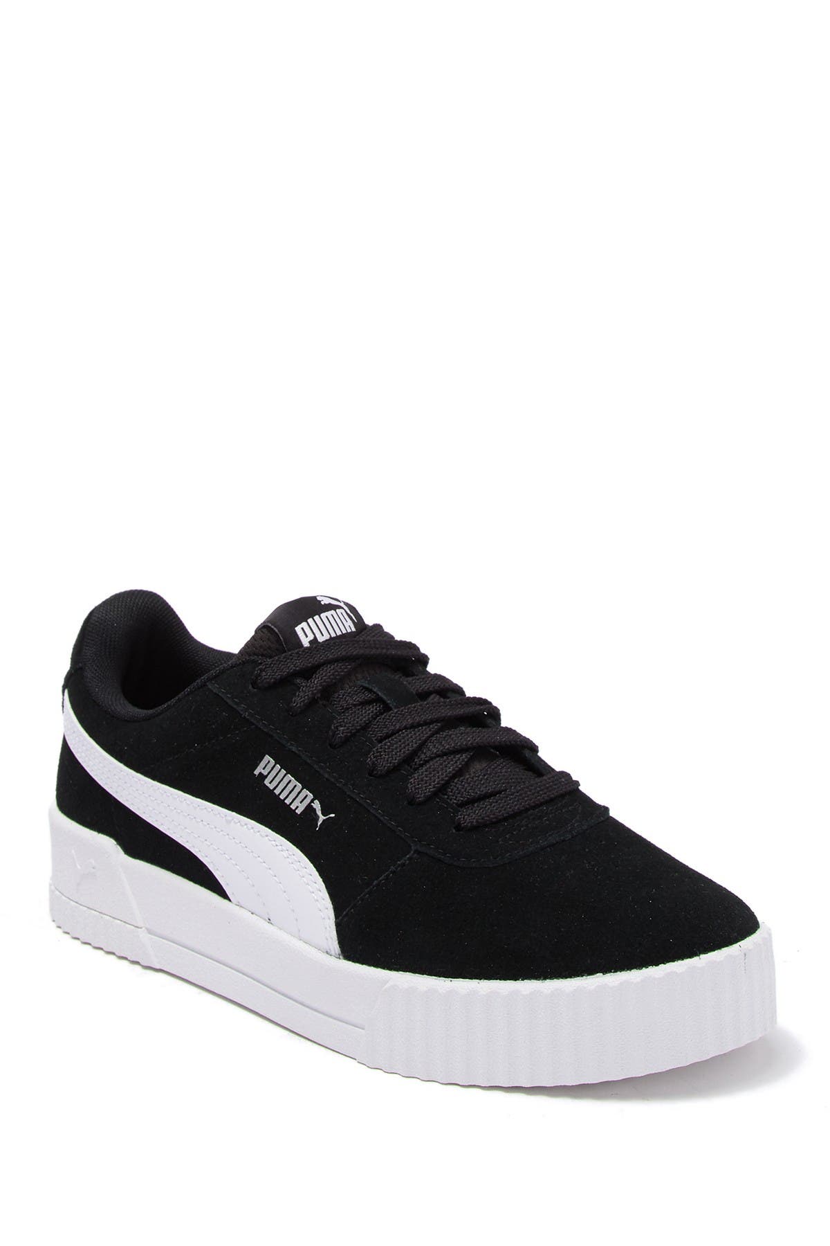 puma carina suede sneaker