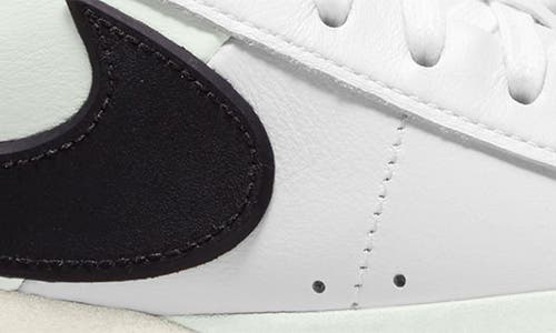 Shop Nike Blazer Phantom Low Sneaker In White/black/white